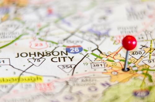 Johnson City, TN Service area